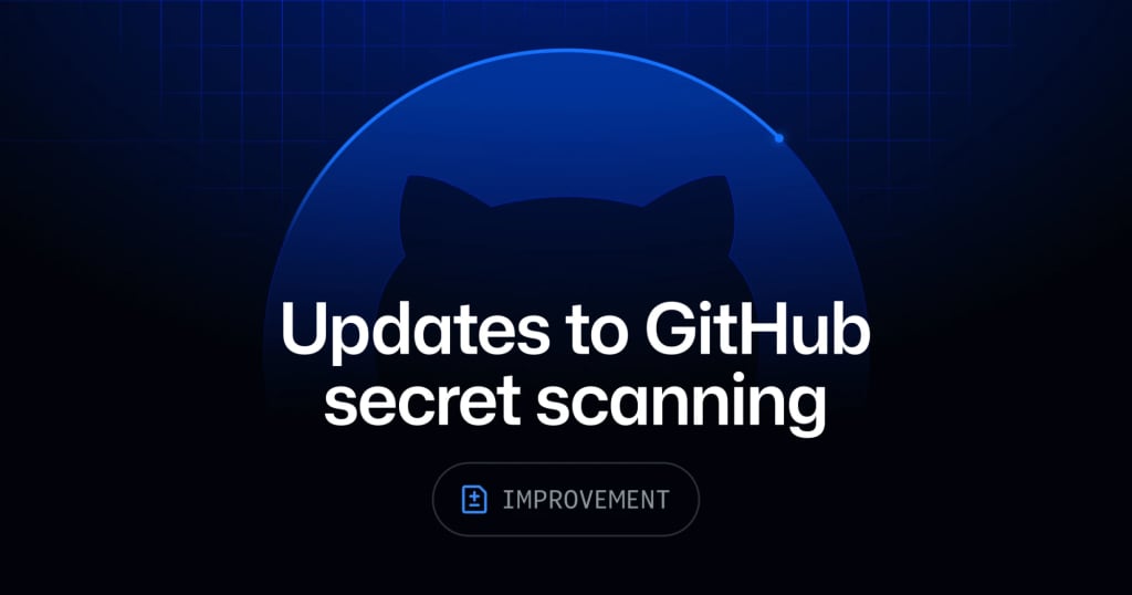 GitHub secret scanning June 2026 changelog image