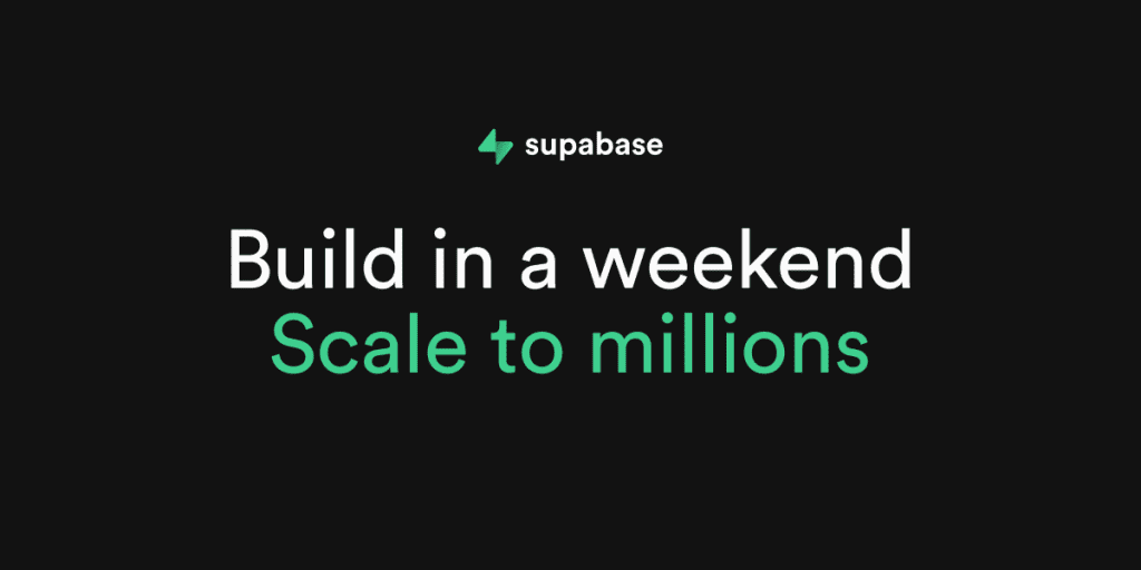 Supabase social preview image
