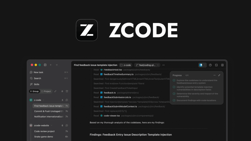 ZCode source preview