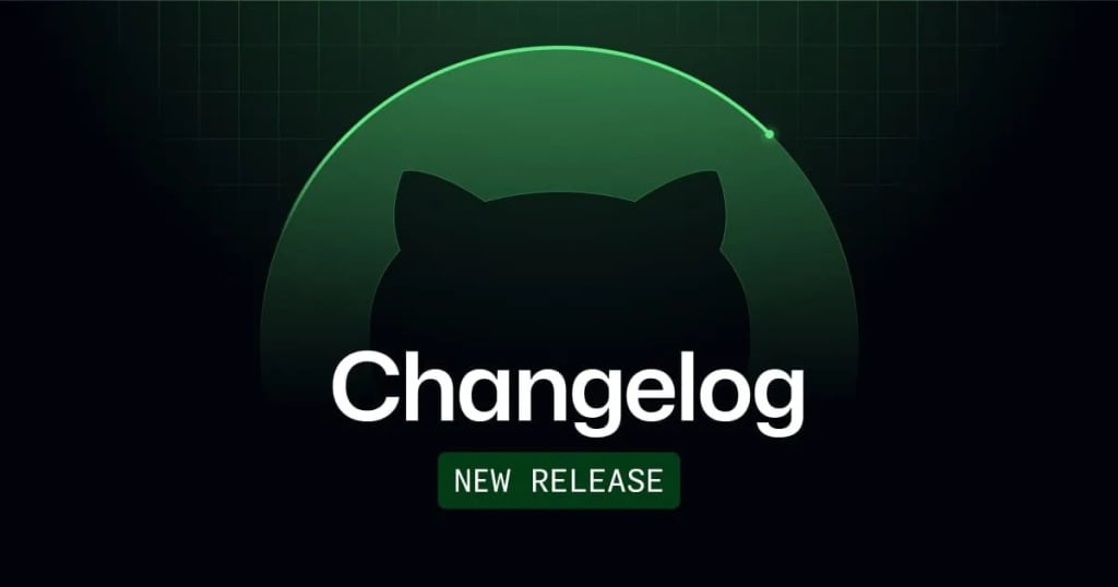 GitHub Copilot CLI Actions changelog artwork