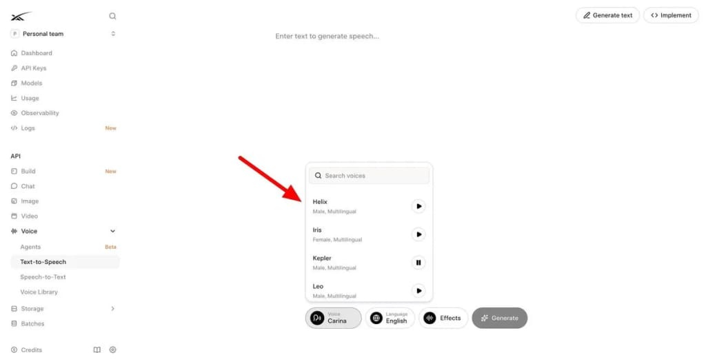 TestingCatalog context image for the Grok Voice rollout