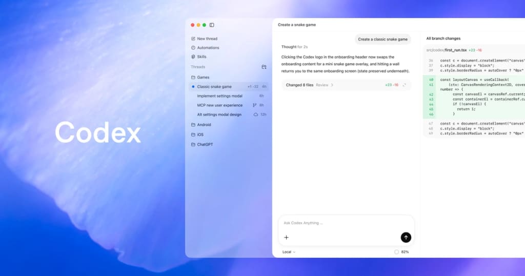 OpenAI Codex developer site image