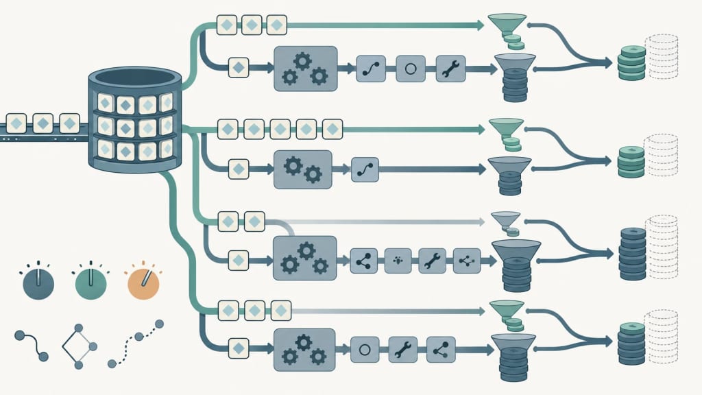 Concept illustration: Cache-read pricing is the main cost change