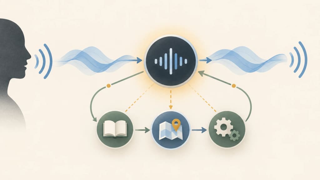 Concept illustration: Extended Thinking adds reasoning during the conversation