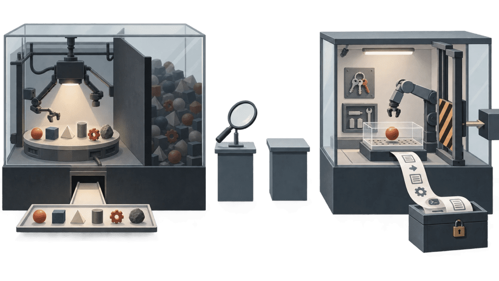 AI-generated illustration Concept illustration: The accountability gap is still visible