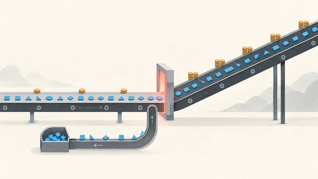 AI-generated illustration Concept illustration: Pricing doubles above 200K prompt tokens