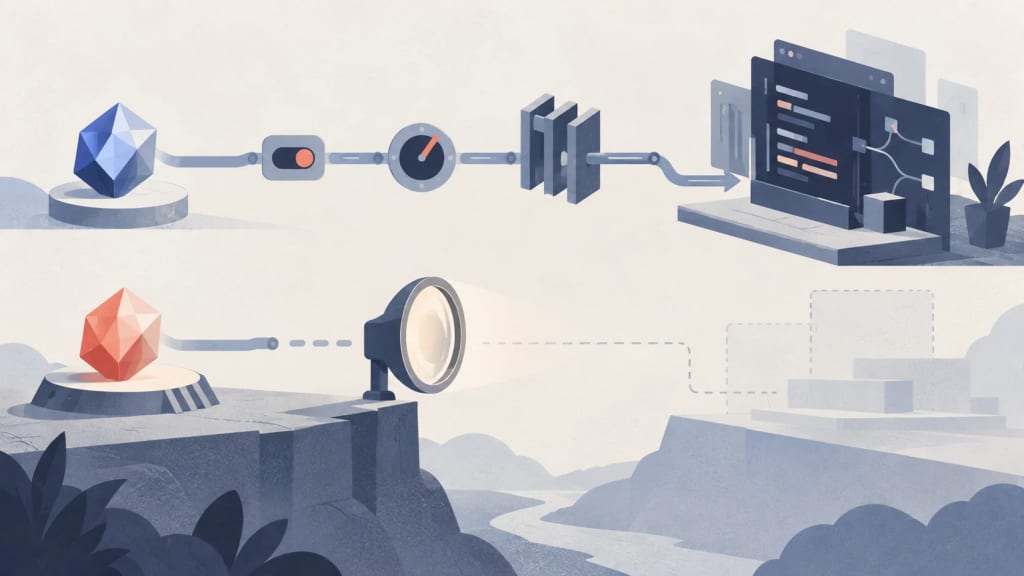 Concept illustration: Claude Fable 5.1 is already in GitHub Copilot
