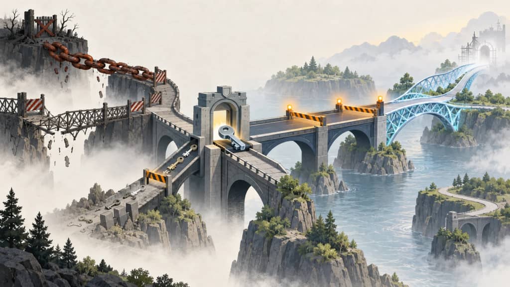 AI-generated illustration Concept illustration: GitHub is removing weak SSH paths in stages