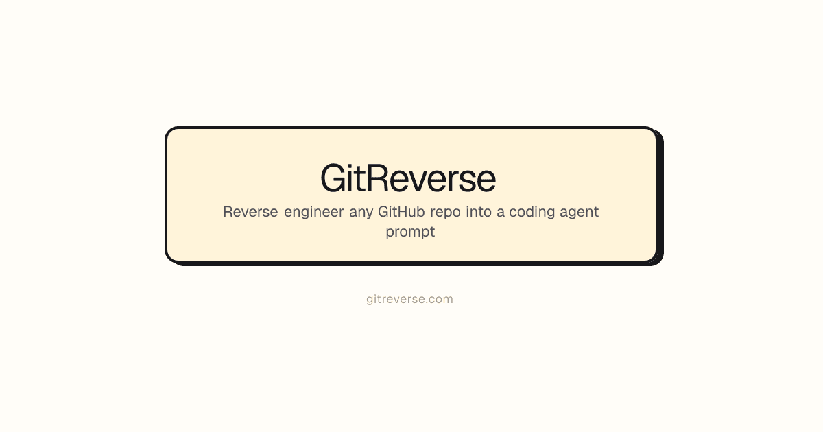 Turn Any GitHub Repo Into a Copy-Paste AI Build Prompt