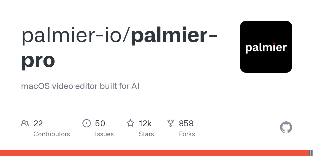 Edit AI-assisted videos locally on Mac with Palmier Pro