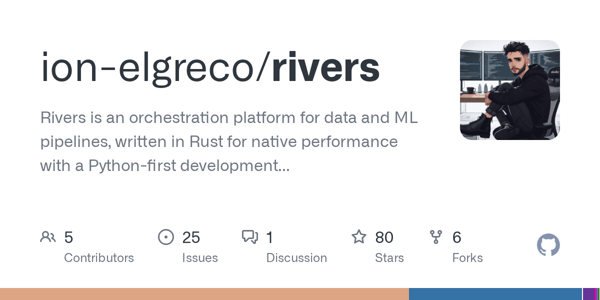 Run Rust-backed Python data pipelines with Rivers