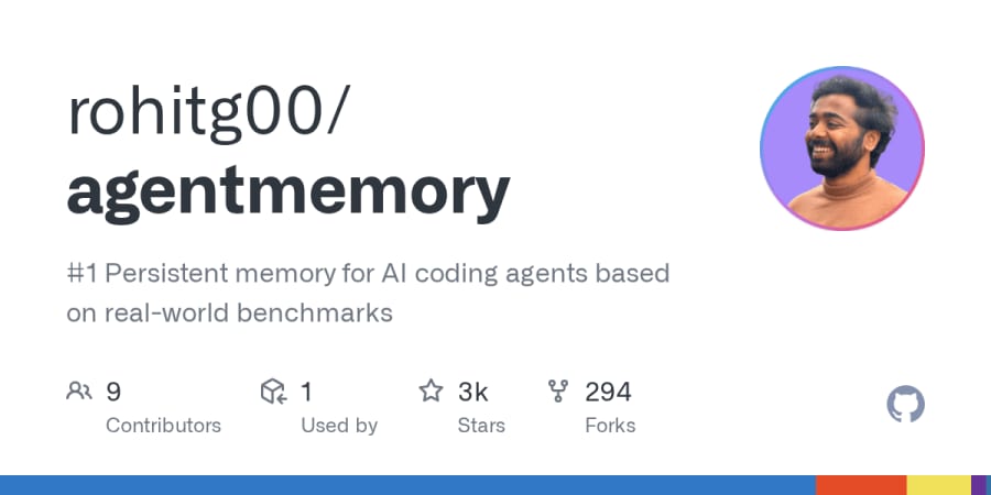 agentmemory gives Claude Code, Codex, Hermes, and OpenClaw a real memory layer