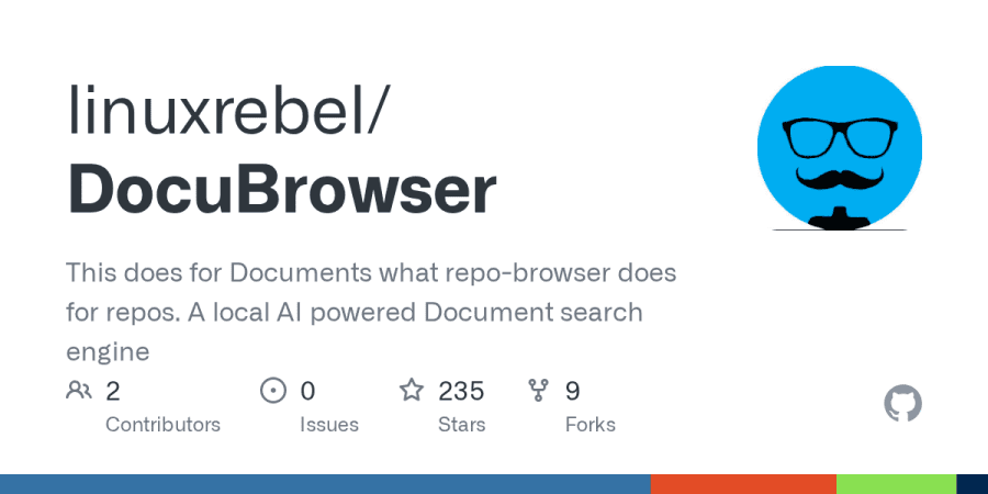 Search private document piles locally with DocuBrowse and Ollama
