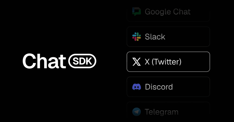Build X bots with Vercel Chat SDK